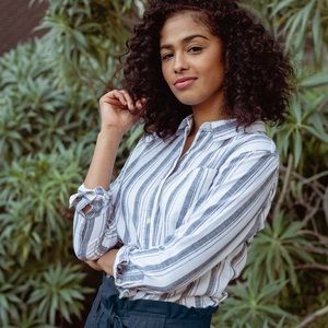 United by Blue SoftHemp Chambray Button Down